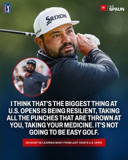 @PGATOUR: After carding a front-nine 40 in the final round at Oakmont, J.J. Spaun battled back to secure his f...
