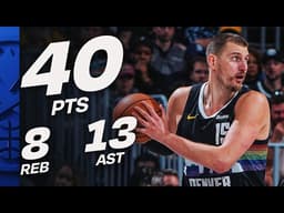 JOKIĆ TAKES OVER IN OT WITH 40/13/8 & 0 TURNOVERS vs Spurs 🔥 | April 4, 2026