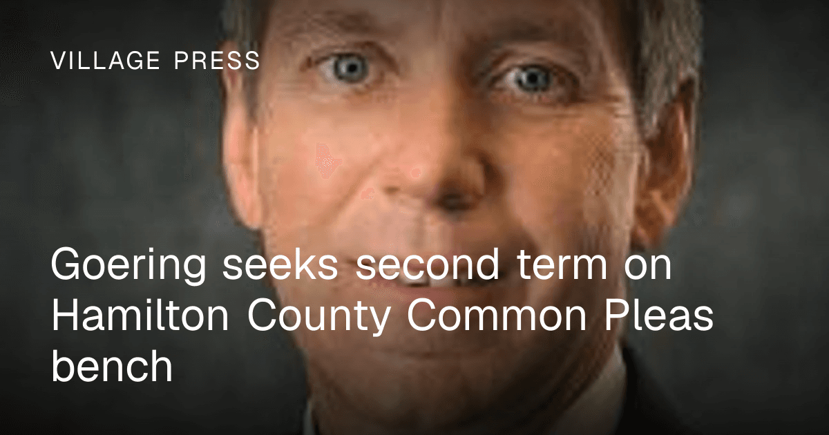 Goering seeks second term on Hamilton County Common ...
