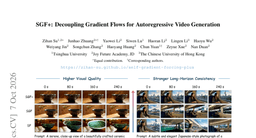 SGF+: Decoupling Gradient Flows for Autoregressive Video Generation