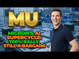 Micron's AI Supercycle: 700% Rally, Still a Bargain! MU Stock Analysis