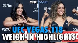 UFC Vegas 118 weigh-in highlights: No misses for return to ...