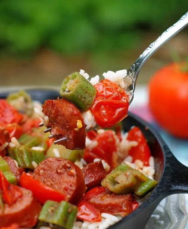 The Bold Tomato Skillet Over Rice That Saves Busy Nights 