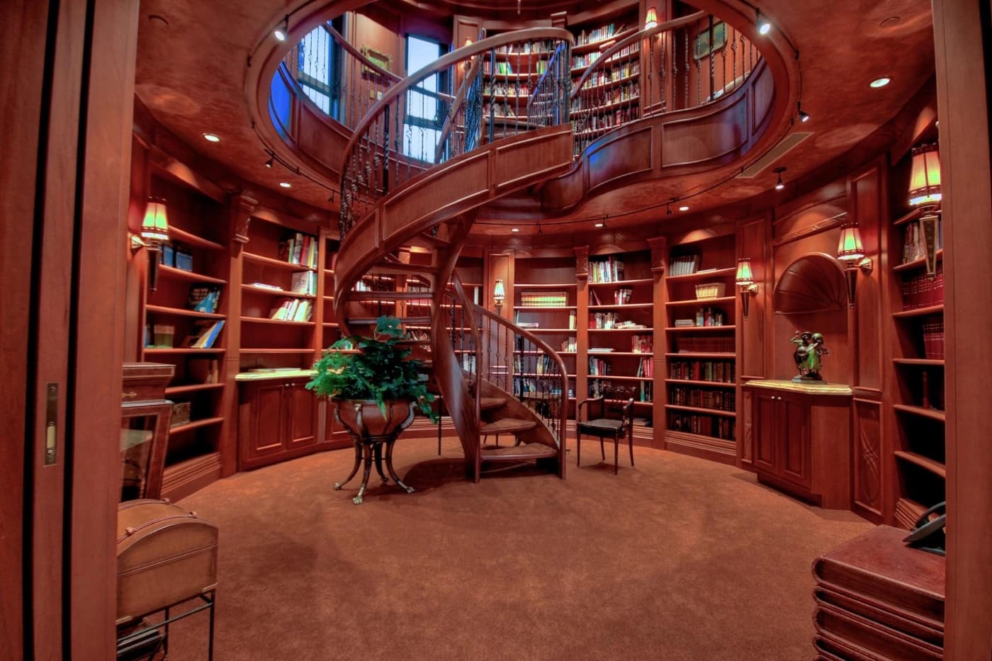 Interior Design for Luxury Homes with Private Libraries - Nolita Harbour