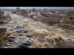 2 minutes ago, Russia was in chaos! Flash floods hit Mahachkala again