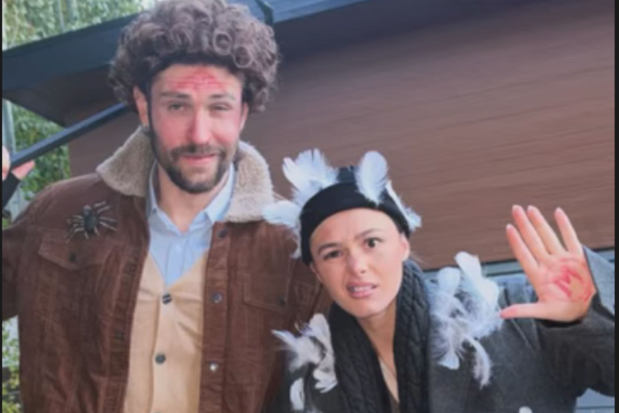 Connor McDavid's Colonel Sanders Halloween Costume