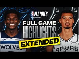 EXTENDED: #6 TIMBERWOLVES at #2 SPURS | FULL GAME 1 HIGHLIGHTS | May 4, 2026