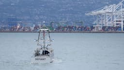 A 240-ton drone warship just ran 2100 miles across open ...