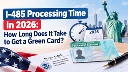 I-485 Processing Time 2026: USCIS Updates & Wait Times
