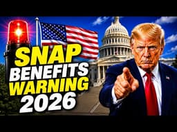 SNAP Benefits Warning 2026 — Older Americans Could Lose Food Help Under New Rules