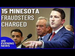 15 Charged in Minnesota Fraud Scheme; ICE Funding Bill Stalls in Senate | NTD Evening News (May 21)