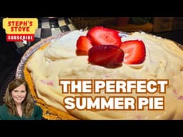 No-Bake Strawberry Cool Whip Pie | The Perfect Summer BBQ Dessert - Steph’s Stove 