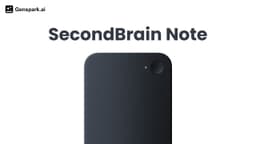 SecondBrain Note by GenSpark