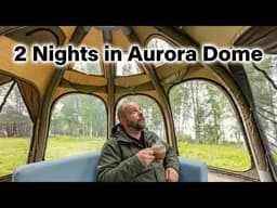 Rain & Wind Survival in a Hot Tent Palace | Coody Aurora Dome Review