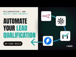 Build a Real-Time Lead Qualification System (n8n, Apollo, MillionVerifier, Instantly)
