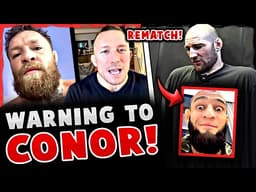 Georges St-Pierre UNEXPECTEDLY SPOKE about Conor McGregor / Strickland vs Chimaev 2!