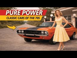 Top 10 Most Beautiful American Classic Cars of the 70's Pure Power and Timeless
