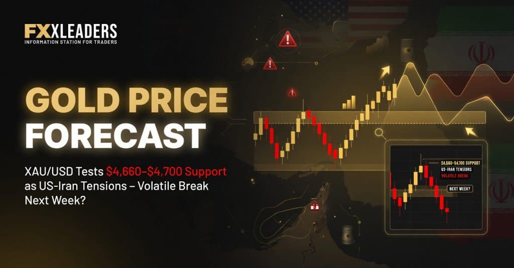 Gold Price Forecast: XAU/USD Tests $4,660–$4,700 Support as US-Iran Tensions - Forex News by FX Leaders