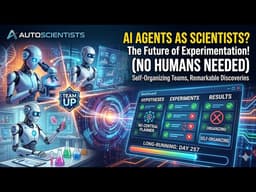 AutoScientists: Self-Organizing Agent Teams for Long-Running Scientific Experimentation