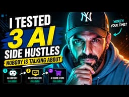I Tested 3 AI Side Hustles Nobody Is Talking About