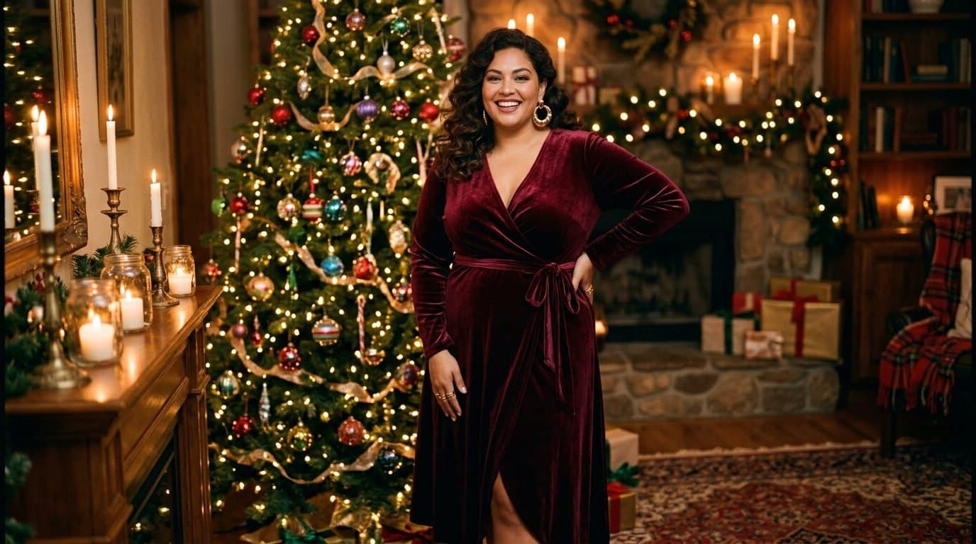 12 Christmas Plus Size Outfit Ideas That Photograph Like a ...