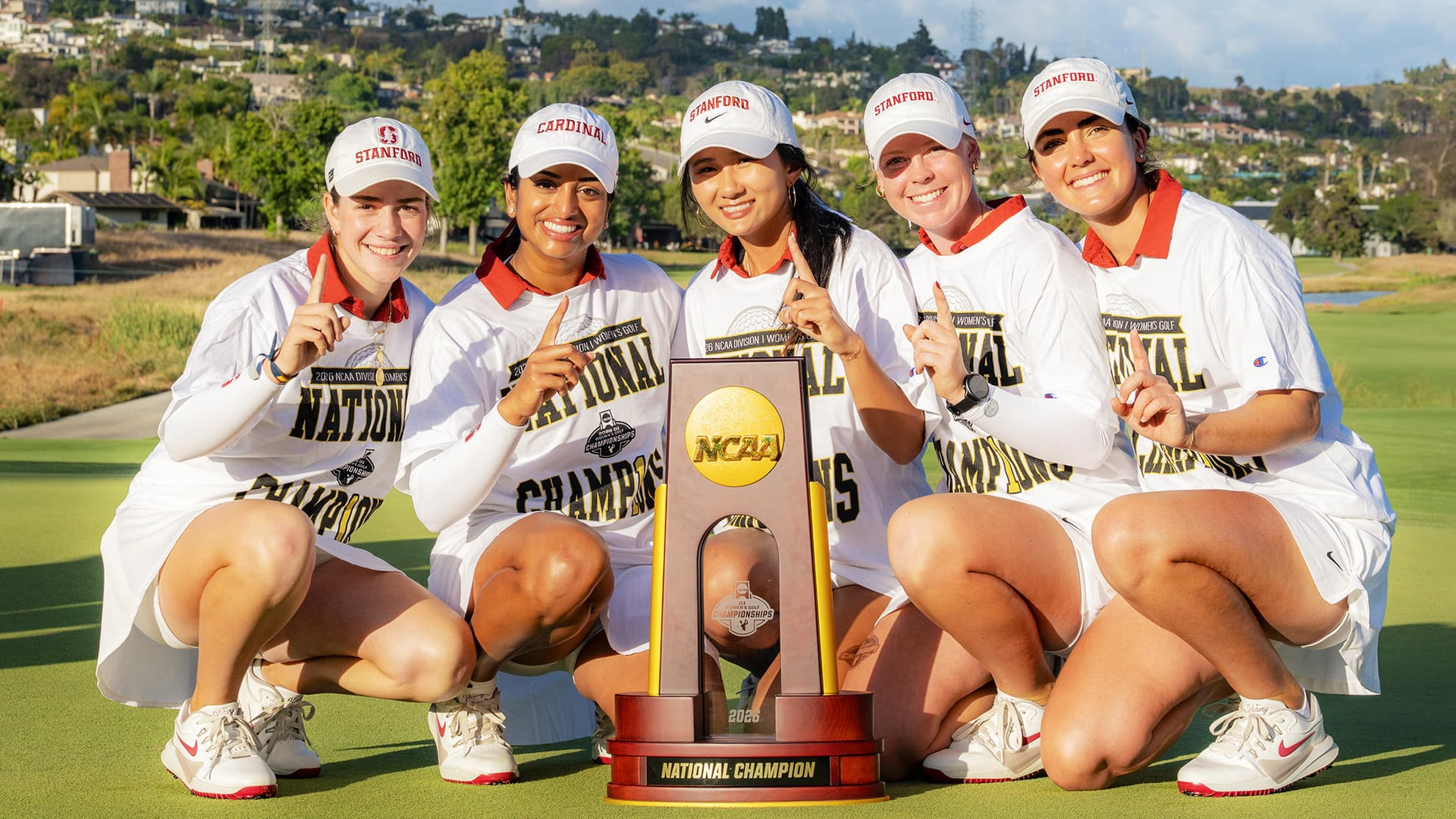 Stanford Women’s Golf Team Celebrates Five All-Americans in 2026