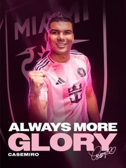 @InterMiamiCF: Midfield, reinforced. Bem-vindo, @Casemiro! 🇧🇷

https://t.co/1GW3A40qvD https://t.co/ZmM0IXUXux