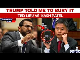 Kash Patel Under FIRE After Ted Lieu Reveals Footage In Epstein Hearing