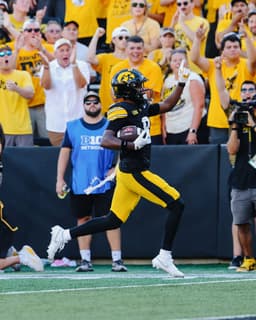 Iowa receiver Evan James named to Jet Award Midseason ...