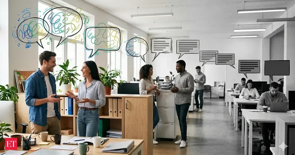 Communication in Your Workplace Suddenly Turns Formal - The Economic Times