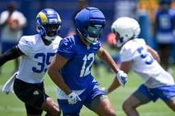 Puka Nacua injured in Rams' Thursday practice