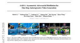 AAD-1: Asymmetric Adversarial Distillation for One-Step Autoregressive Video Generation