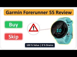 Garmin Forerunner 55 Review | Best Budget Running Smartwatch? 🏃‍♂️