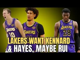 LAKERS PLAN TO KEEP KENNARD & HAYES, MAYBE RUI
