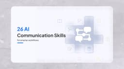 25 AI Skills for Better Workplace Communication