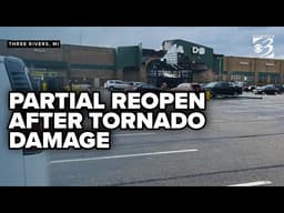 Michigan Menards to partially reopen after being hit by March tornado