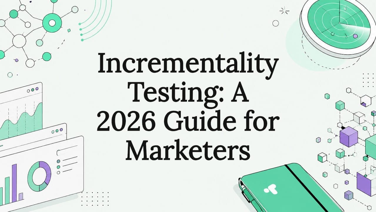 Incrementality Testing: A 2026 Guide for Marketers | Trackingplan