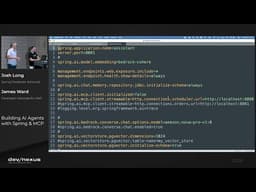 Devnexus 2026 - Building AI Agents with Spring & MCP - Josh Long & James Ward