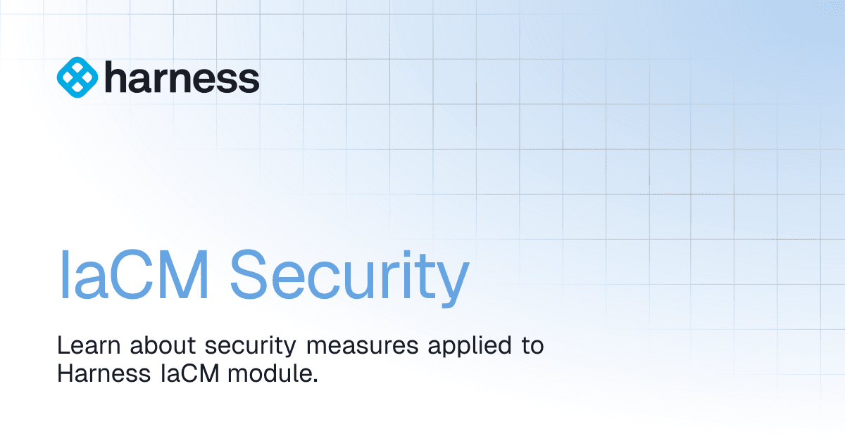 IaCM Security | Infrastructure