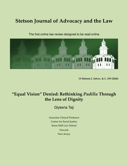 Rethinking <i>Padilla</i> Through the Lens of Dignity