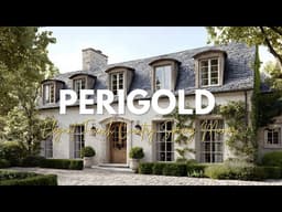 Elegant French Country Spring Manor inspired by Perigold curated luxury