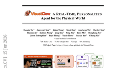 VisualClaw: A Real-Time, Personalized Agent for the Physical World