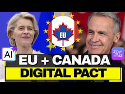 Europe + Canada Build Digital Future WITHOUT USA - New Trade Pact, American Companies OUT