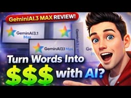 GeminAi3.1 MAX Review - 📲💻[LIVE] Turn Words Into Sales With AI?💻📲⚡FREE AI Bonus💲💰💸
