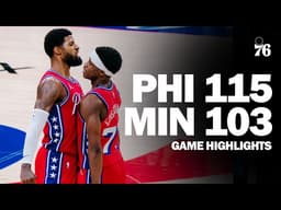Game Highlights: Sixers Win Fourth Game out of Last Five