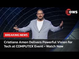 FULL KEYNOTE SPEECH: Qualcomm CEO Cristiano Amon Unveils AI Future at COMPUTEX Taiwan | AI14