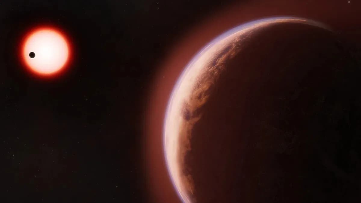 Astronomers have detected an atmosphere on a rocky ...