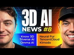 New Free 3D AI, NVIDIA KiMoDo in ComfyUI, Seedance 3.0 Leaks & More! - 3D AI News #8