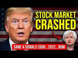 SHOCKING: Oil At $200? Stock Crash? Economic Collapse? The 4 Warning Signs You NEED To Know