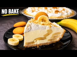 No-Bake Banana Pudding Cheesecake Pie | Easy Summer Dessert